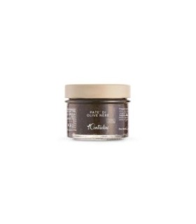 Pate aceitunas negras 100gr net I contadini